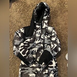 Pre-owned Arctix Kids Camo Ski suit - Black and Gray